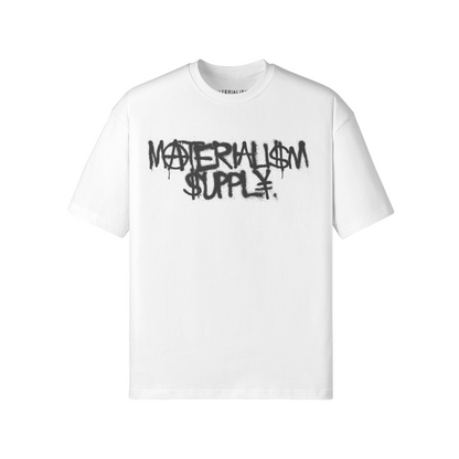 'Spray Logo T Shirt [wht].