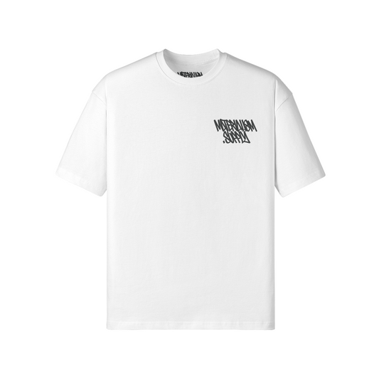 'Tag Box Logo' T Shirt [wht].