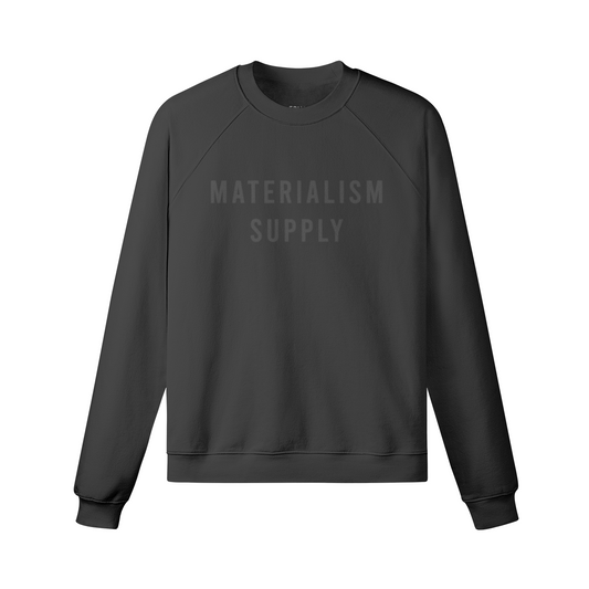 'Minimal' Fleece Sweatshirt [blk].