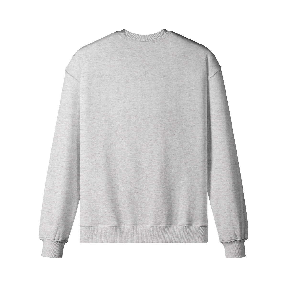 'Stencil' Fleece Sweater [hthr.gry].