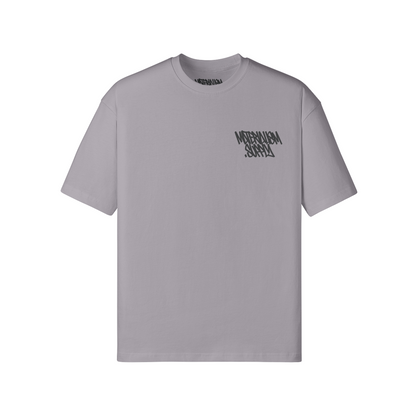 'Tag Box Logo' T Shirt [gry].