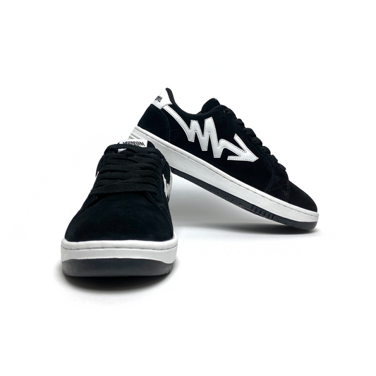 'Arcane' Court Sneaker  [blk x wht].