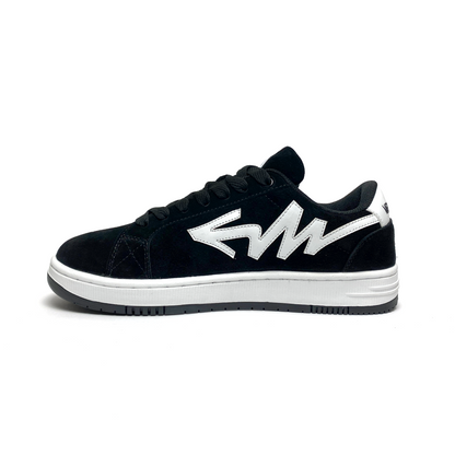 'Arcane' Court Sneaker  [blk x wht].