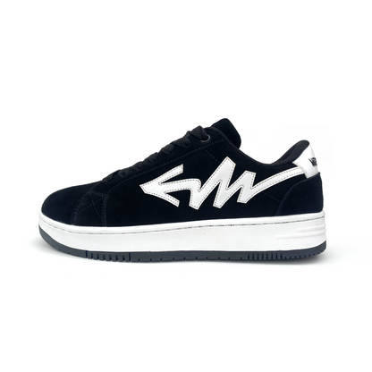 'Arcane' Court Sneaker  [blk x wht].
