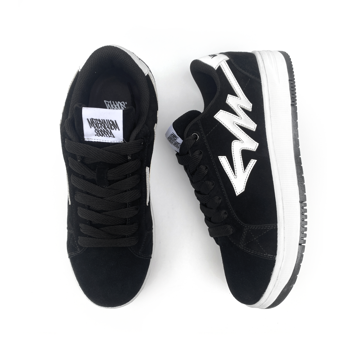 'Arcane' Court Sneaker  [blk x wht].