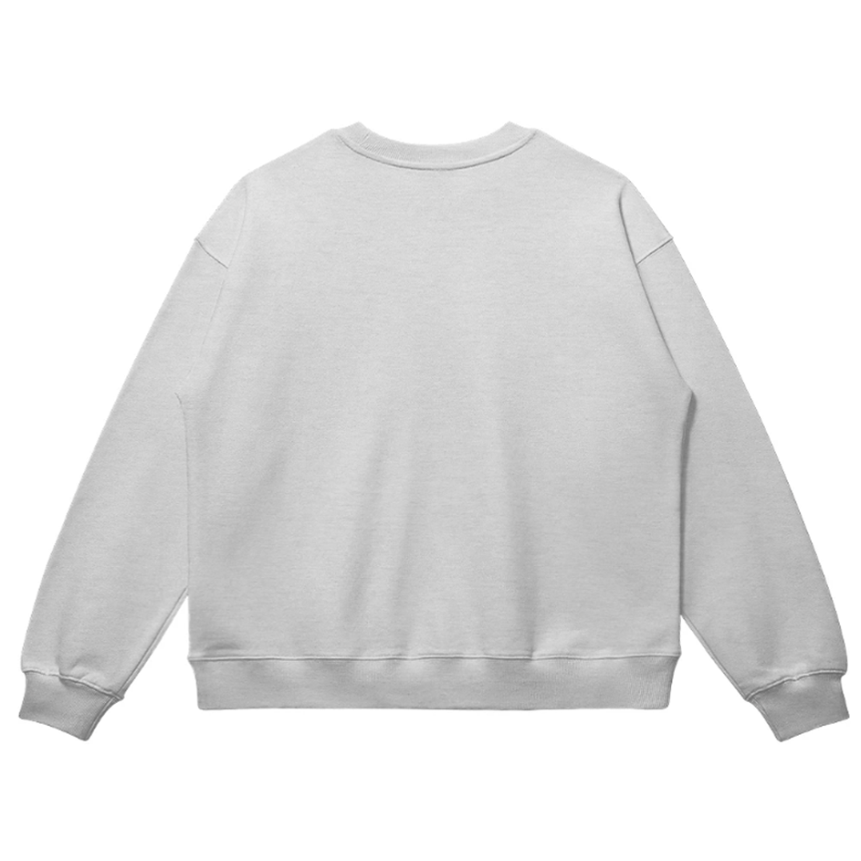 'Square Tag Logo' Sweatshirt [hthr gry].
