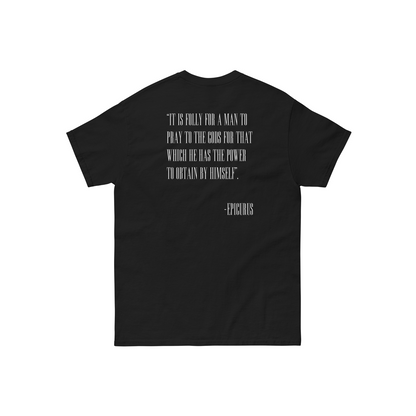 'Epicurus' Classic T Shirt [blk].