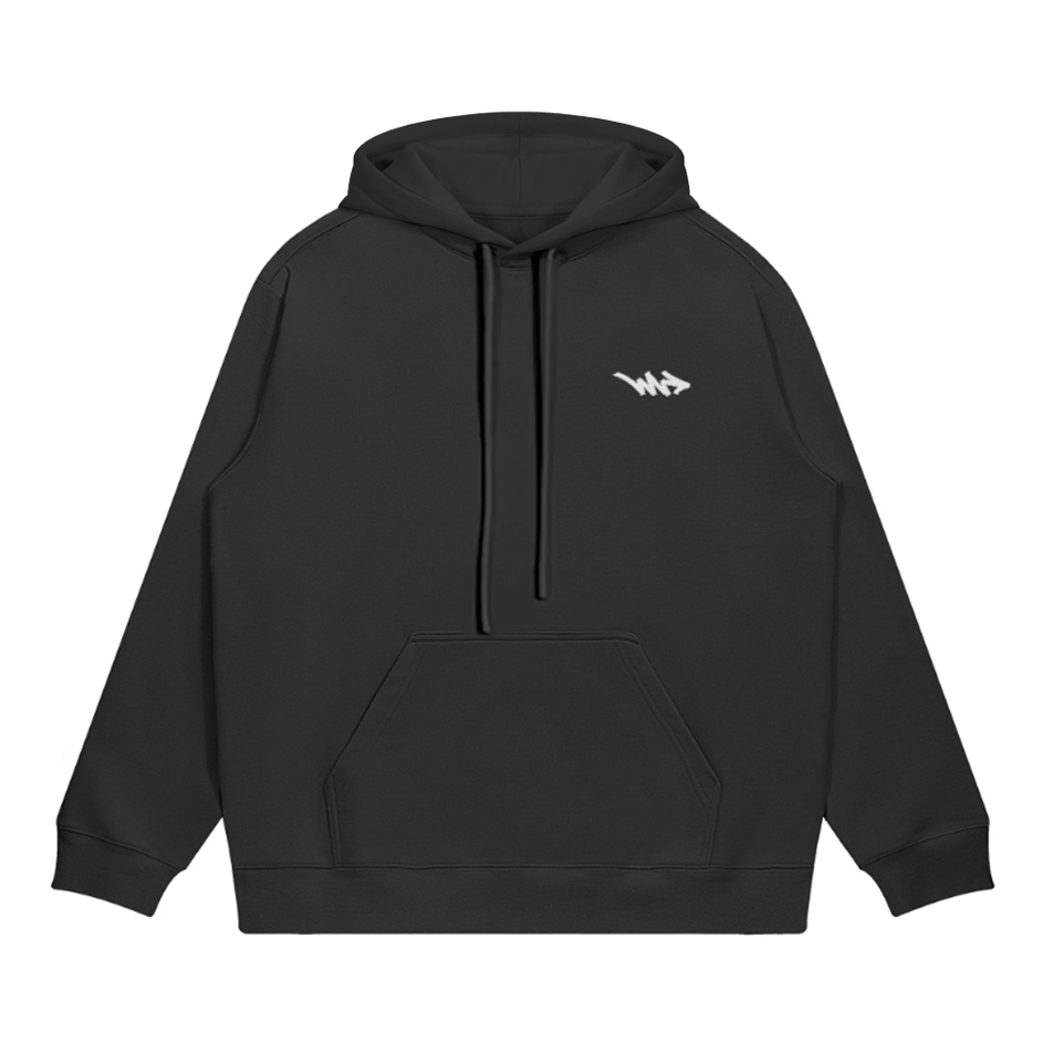 'Arrow' Hooded Sweatshirt [blk].