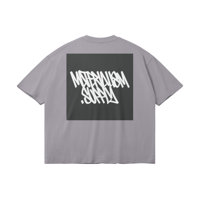 'Tag Box Logo' T Shirt [gry].
