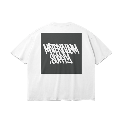 'Tag Box Logo' T Shirt [wht].