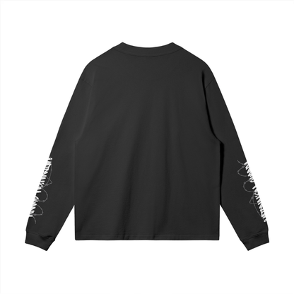 'Chain Link' L/S T Shirt [blk].